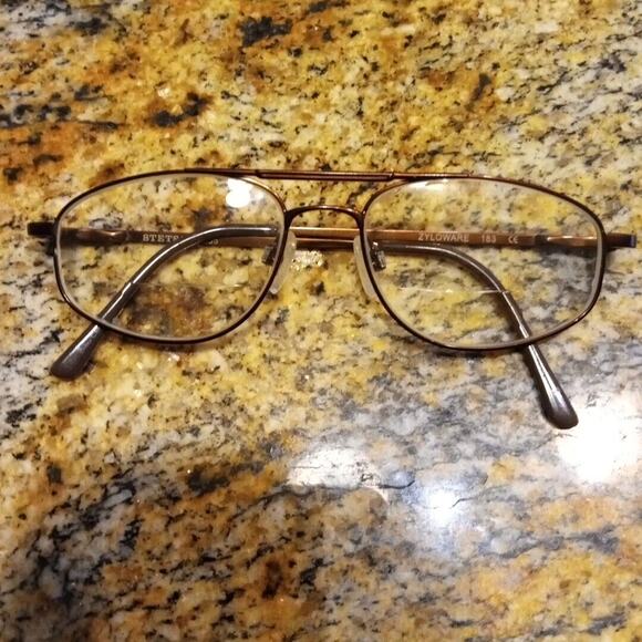 Stetson Zyloware ST 235 183 Bronze Brown Full Rim Eyeglass Frames - Picture 10 of 10